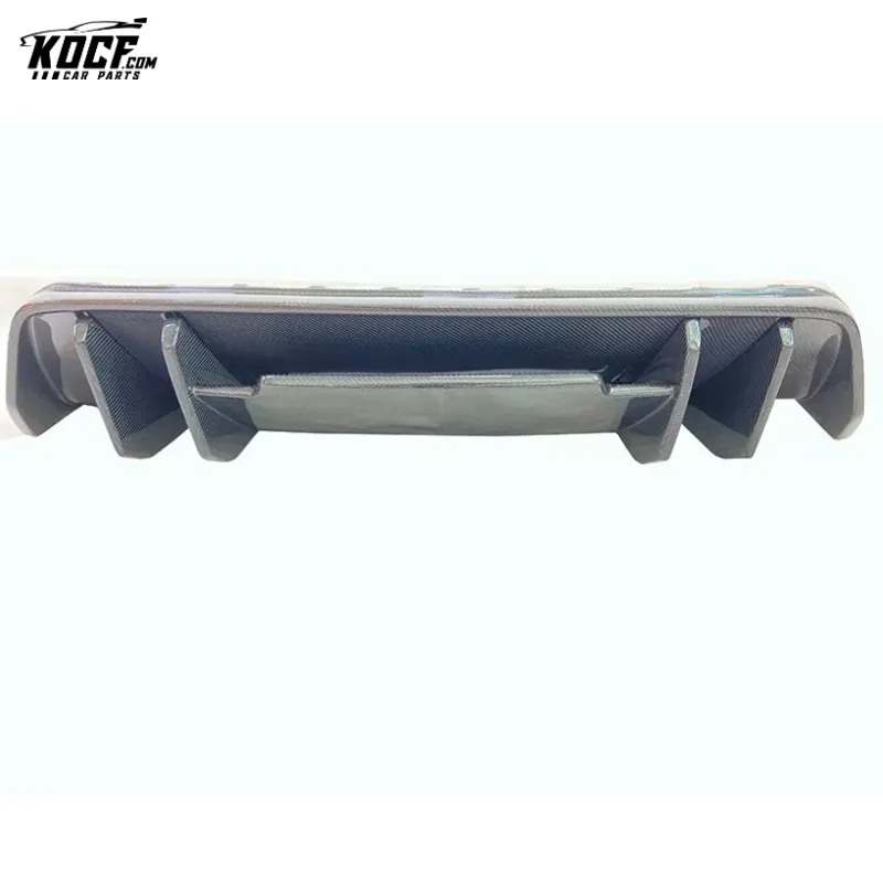 2017-2019 Vor Style Carbon Fiber Rear Bumper GT Diffuser Valance Spoiler For Audi R8 V10