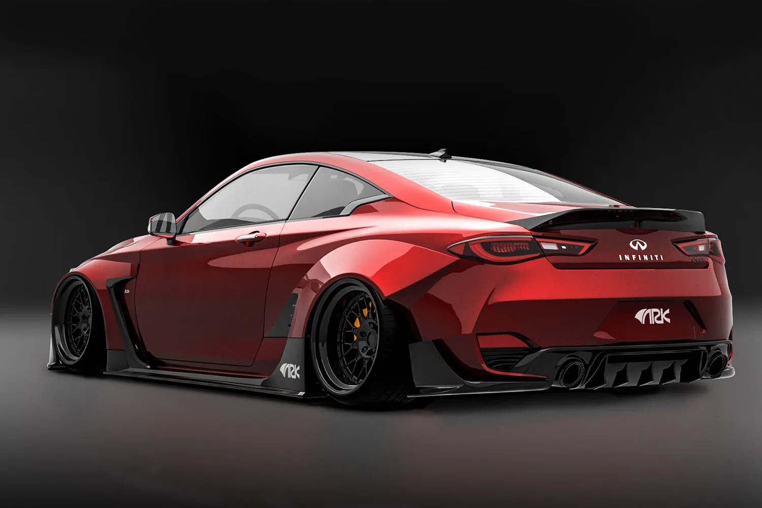 2017-2022 Infiniti Q60 Legato Wide Body Kit