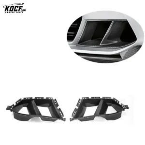 2021 G80 M3 G82 M4 MP Style Carbon Fiber Front Bumper Air Inlet Vent Scoop For BMW G8X M3 M4 Drop shipping Factory OEM Custom