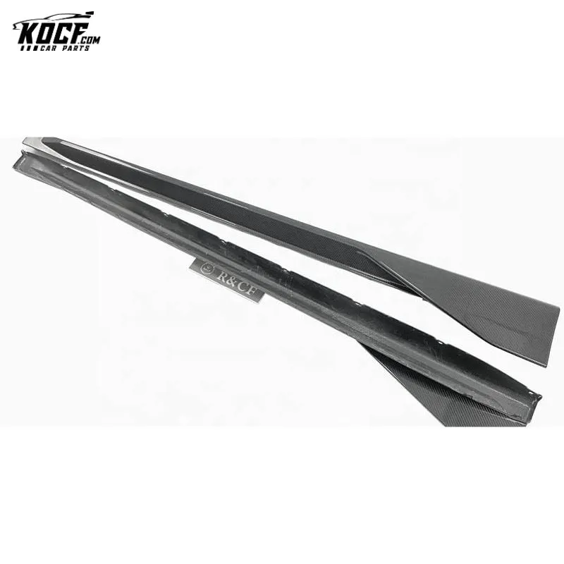 2021  G80 M3 MP-style Carbon Fiber Side Skirts Rocker Panels For BMW G80 G82 Sedan Coupe