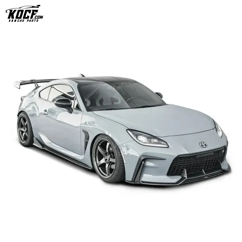 2022 GR86 Front Spoiler Ado style Carbon Fiber Front Bumper Spoiler Lip Splitter For Subaru GR86 2022