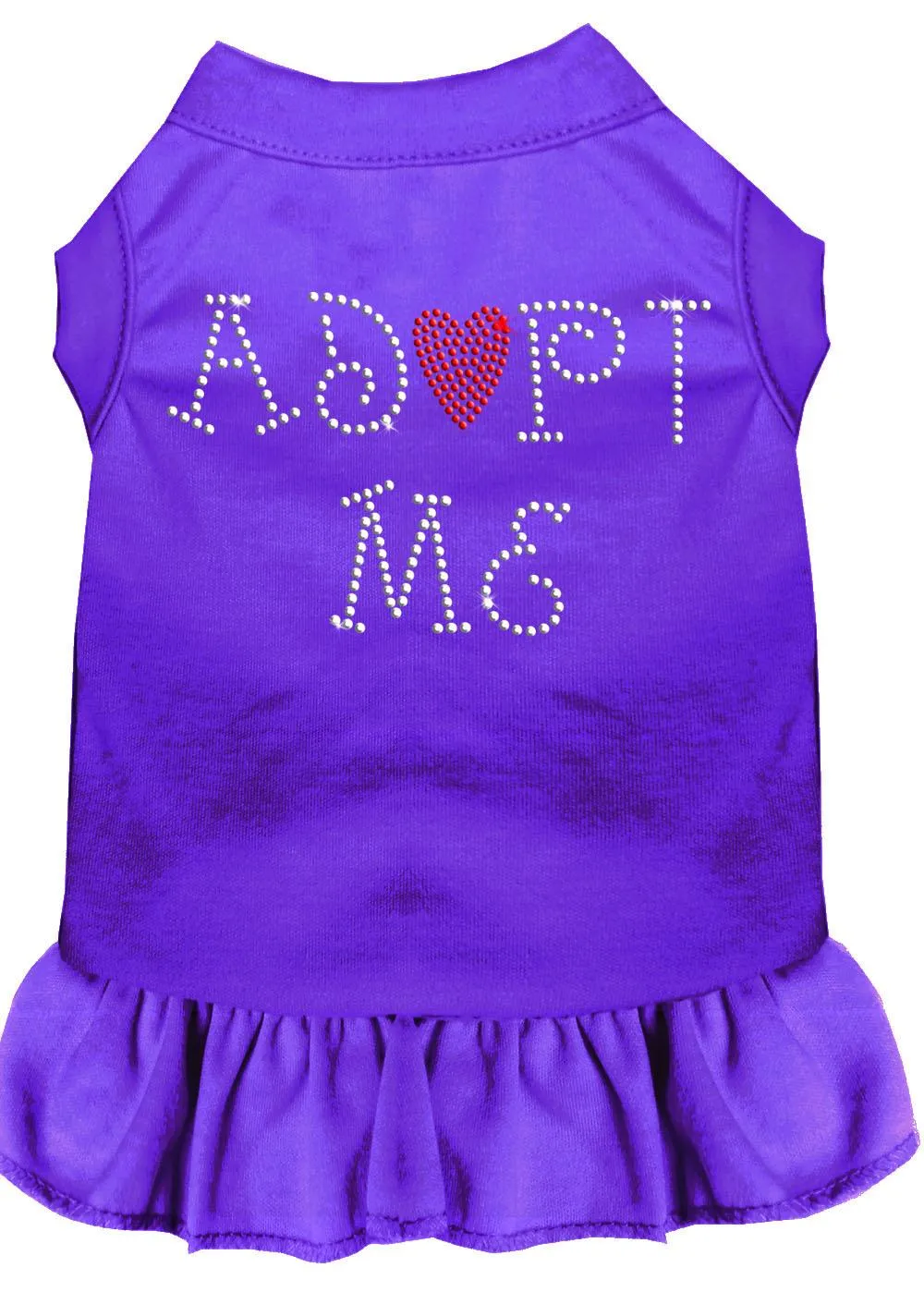 Adopt Me Rhinestone Dress Purple Lg (14)