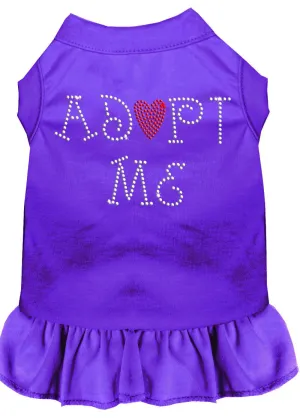 Adopt Me Rhinestone Dress Purple Xl (16)