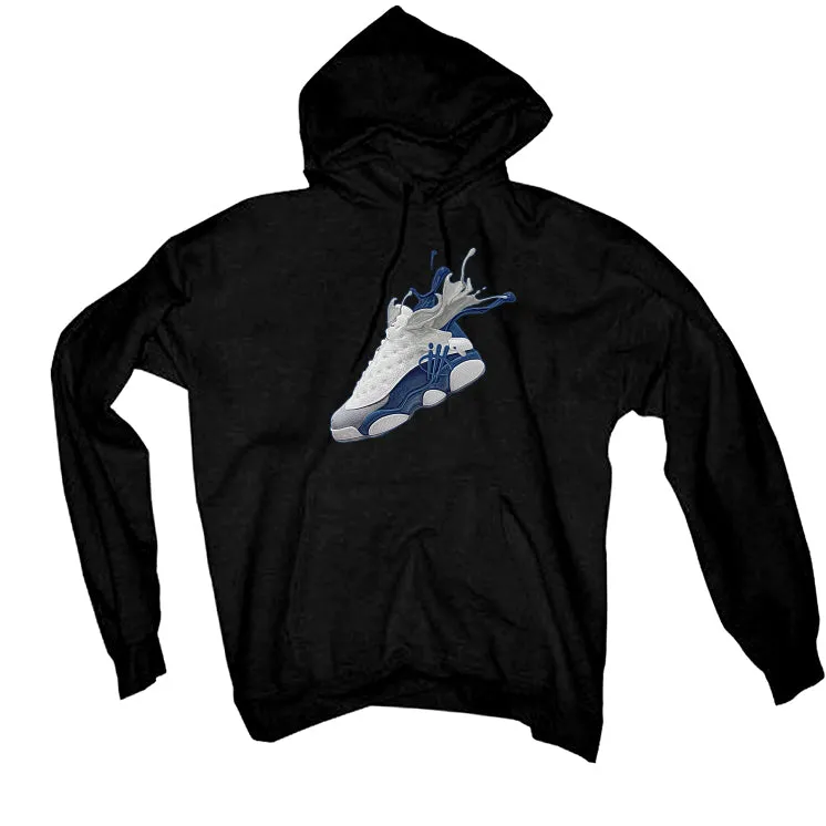 Air Jordan 13 Retro French Blue - Black T-Shirt (SPLASH)