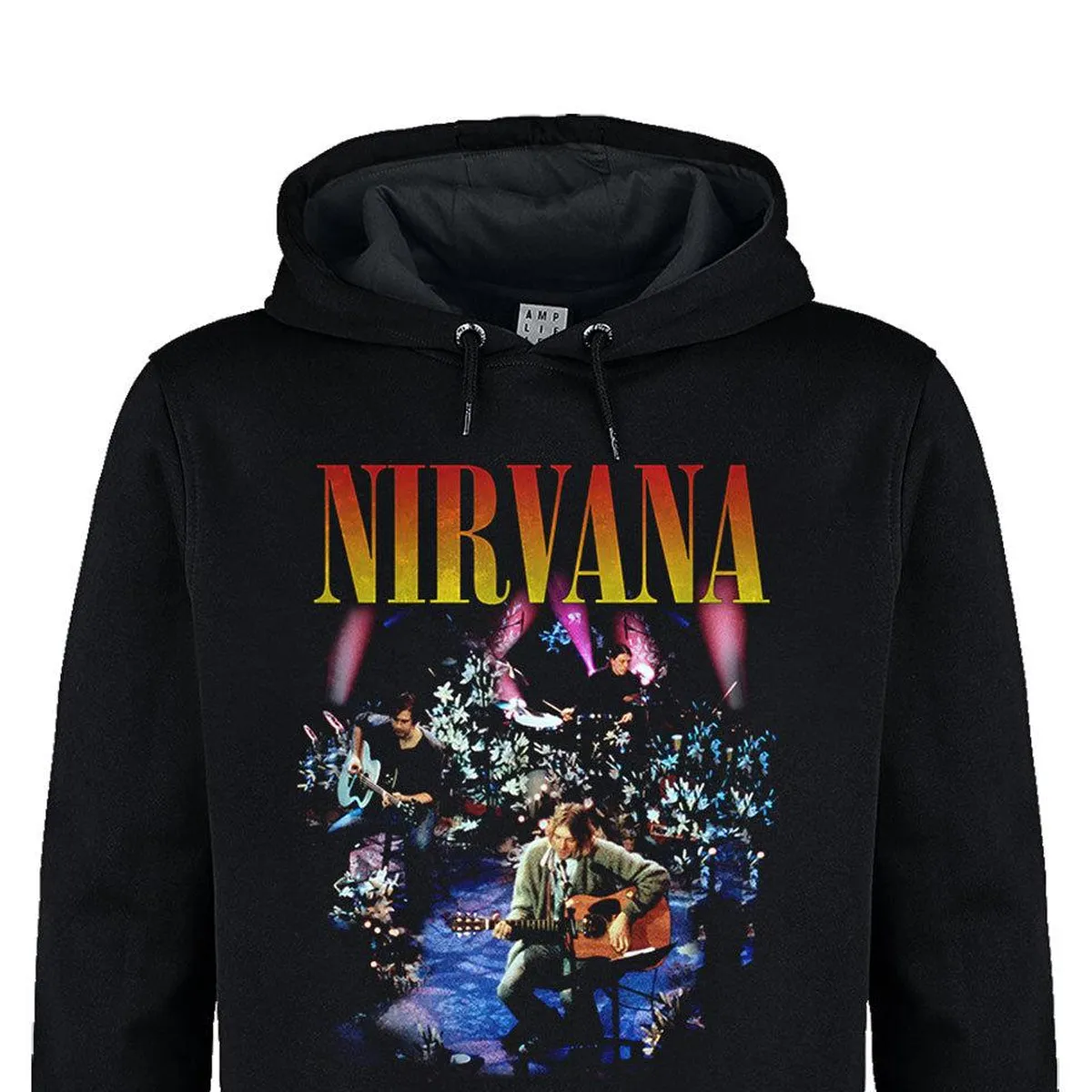 Amplified Unisex Adult Live In New York Nirvana Hoodie