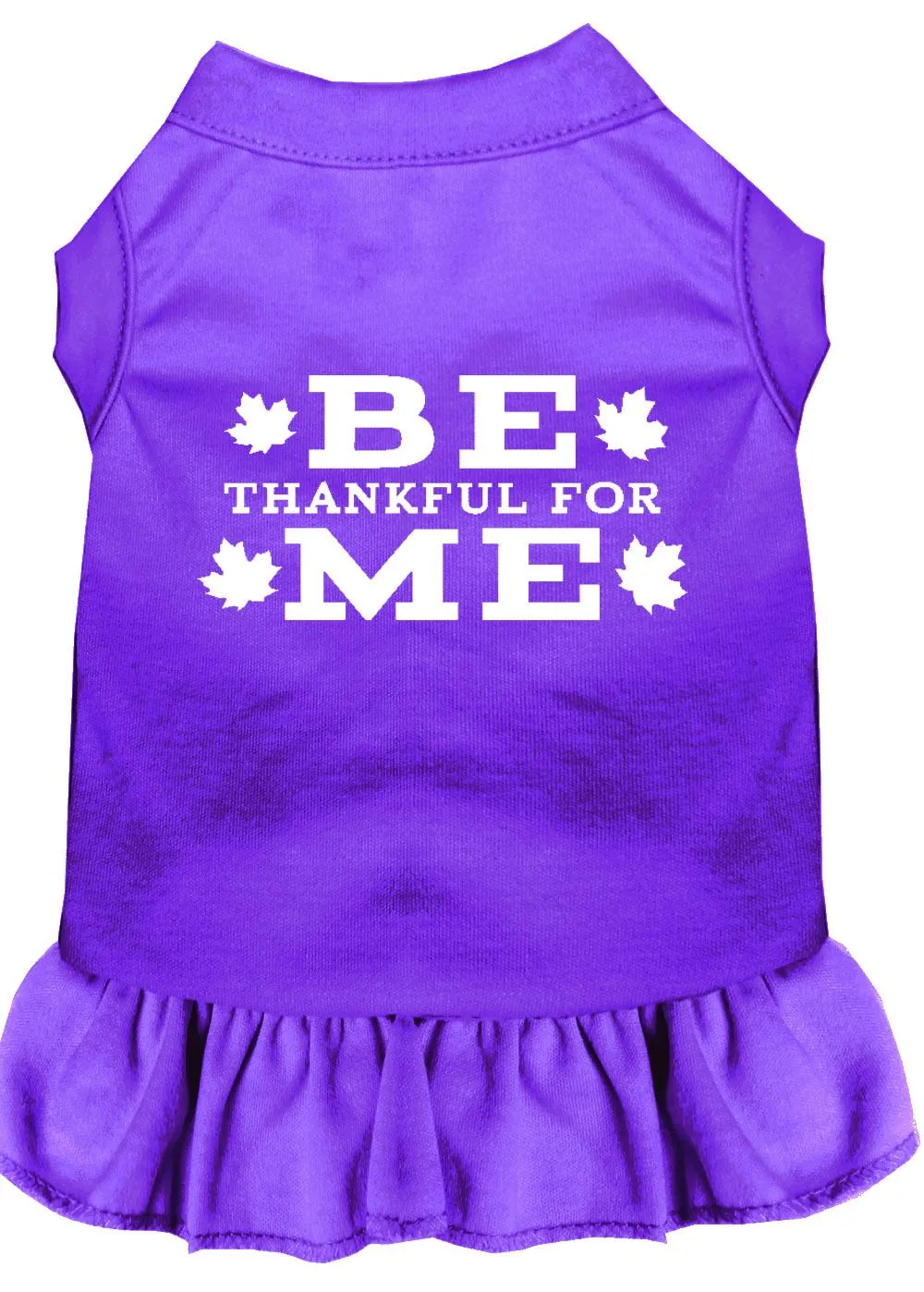 Be Thankful For Me Screen Print Dress Purple Xl (16)