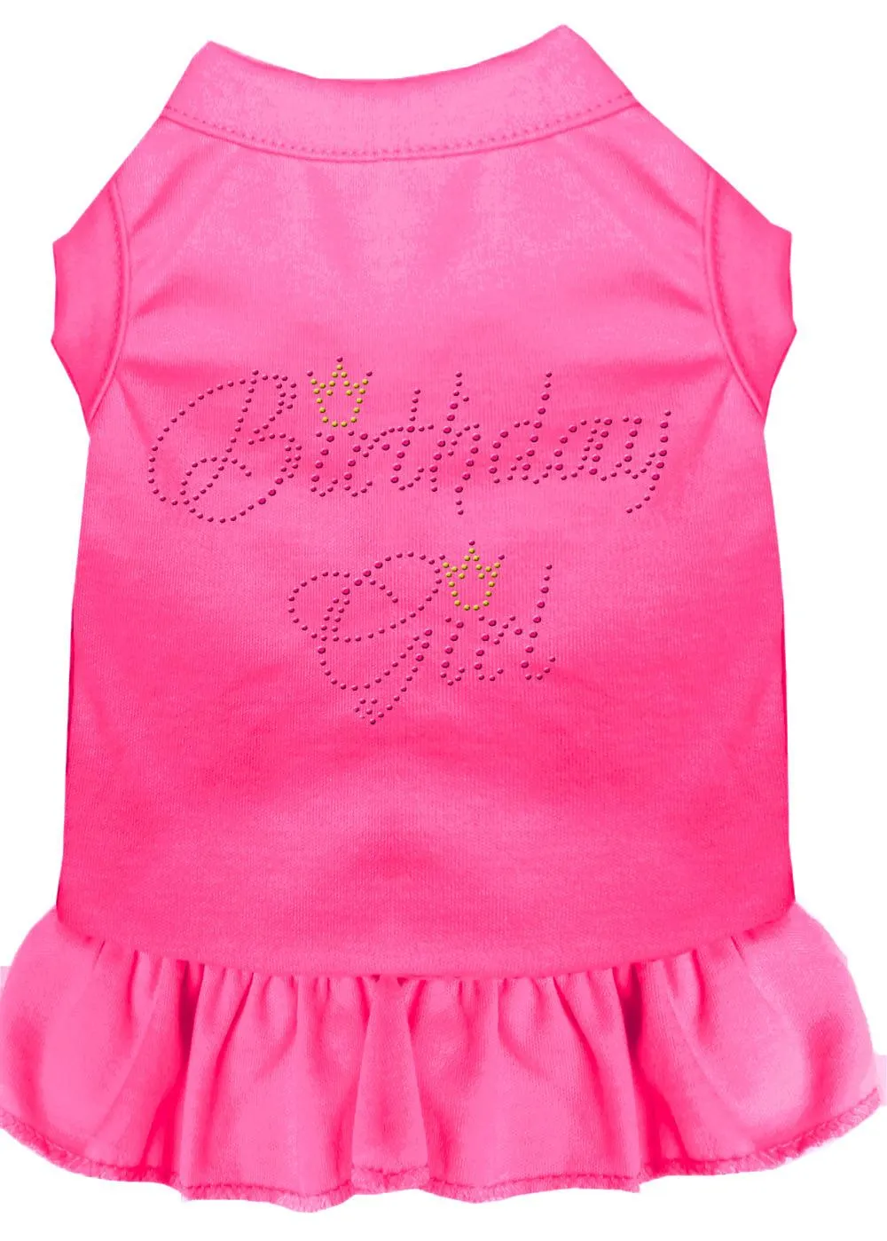 Birthday Girl Rhinestone Dress Bright Pink Xxl (18)