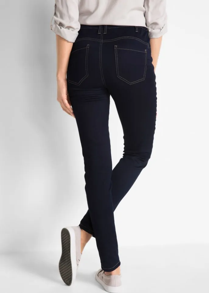 Bpc Bonprix Collection Super Stretch High Waist Jeans, Blue