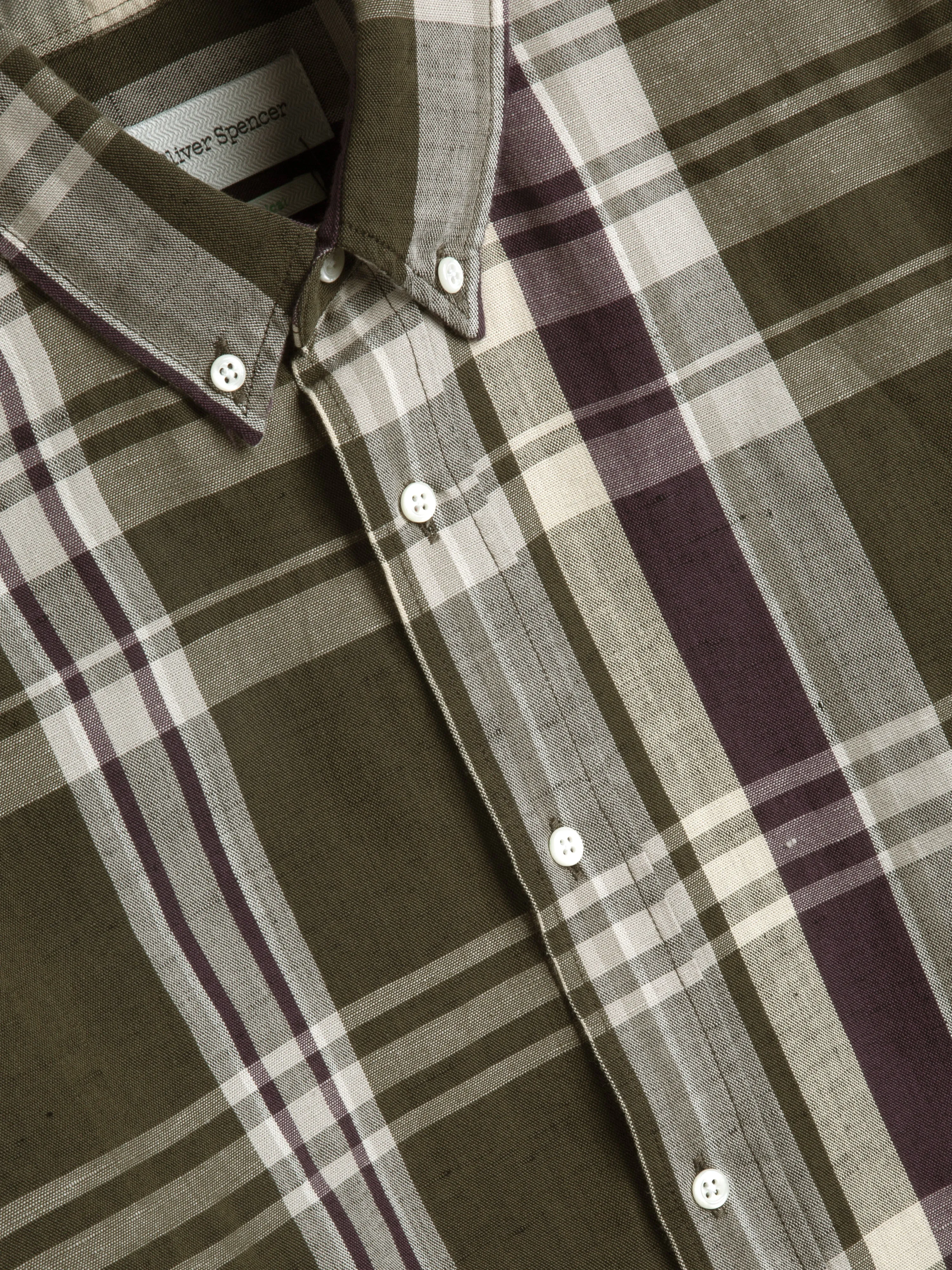 Brook Shirt Westwick Aubergine