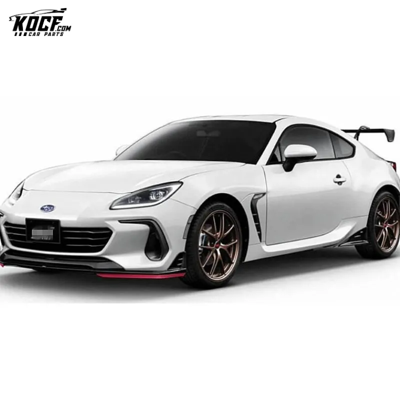 BRZ ZD8 STI-P Style Carbon Fiber Aero Body kit Front Spoiler Splitter For 2022 Subaru BRZ aftermarket