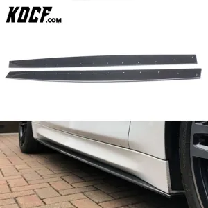 Carbon Fiber MP Style Side Skirts Extensions For BMW F80 M3 F82 M4 Body Bumper 2014-2019