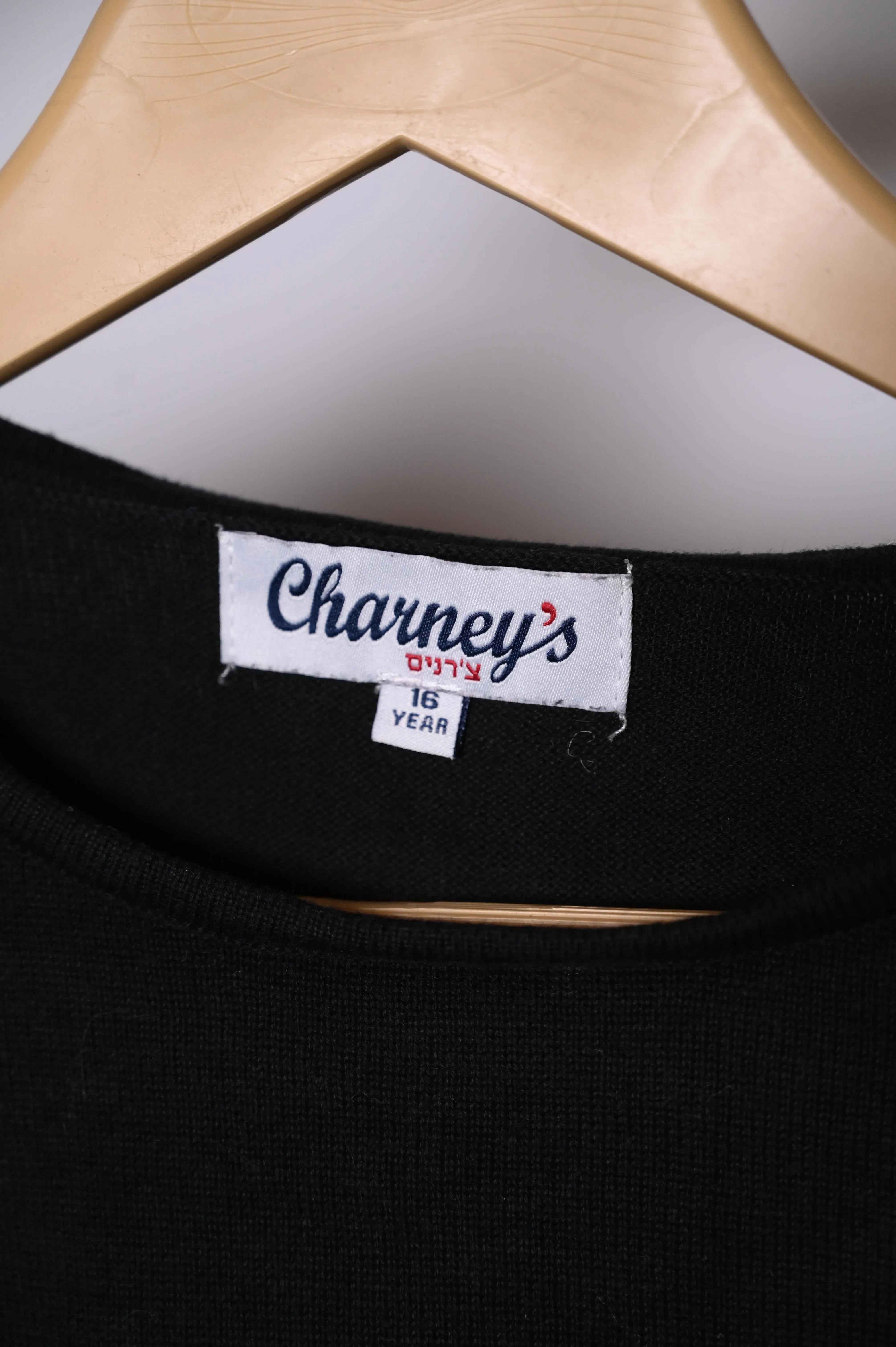 Charneys Black Winter Blouse