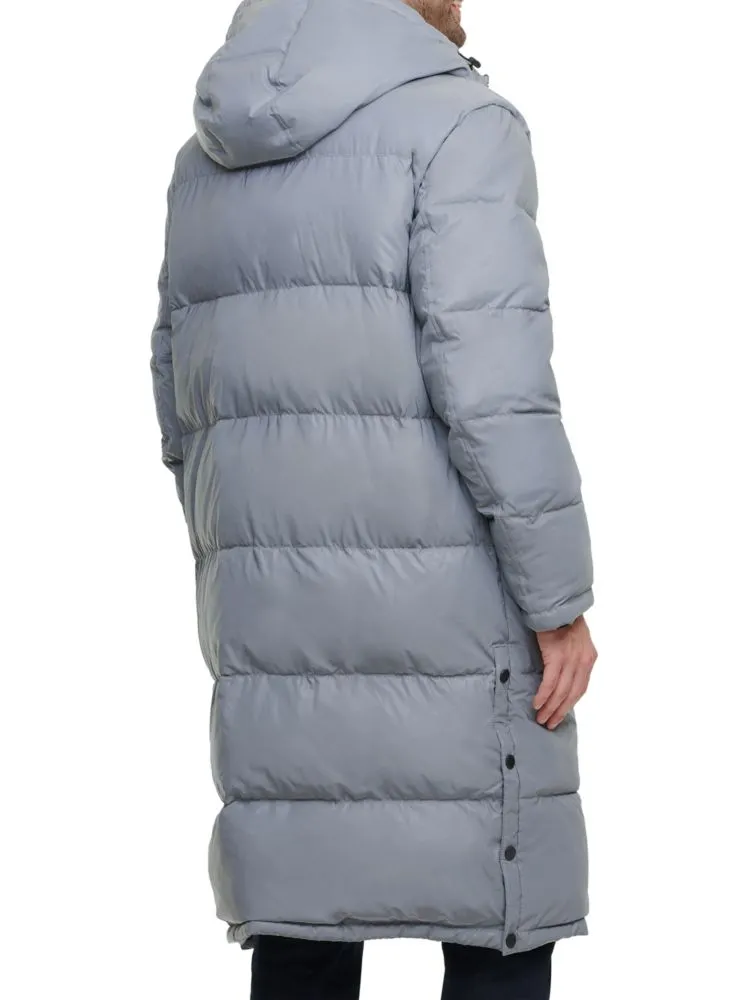 Classic quilted parka Dkny, color Ice