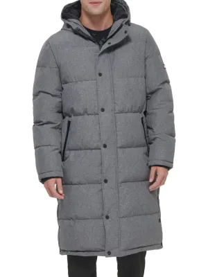 Classic quilted parka Dkny, Heather Gray