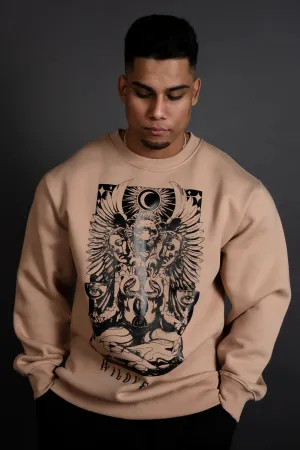 DEVIL'S PRIDE SWEATSHIRT (BEIGE)