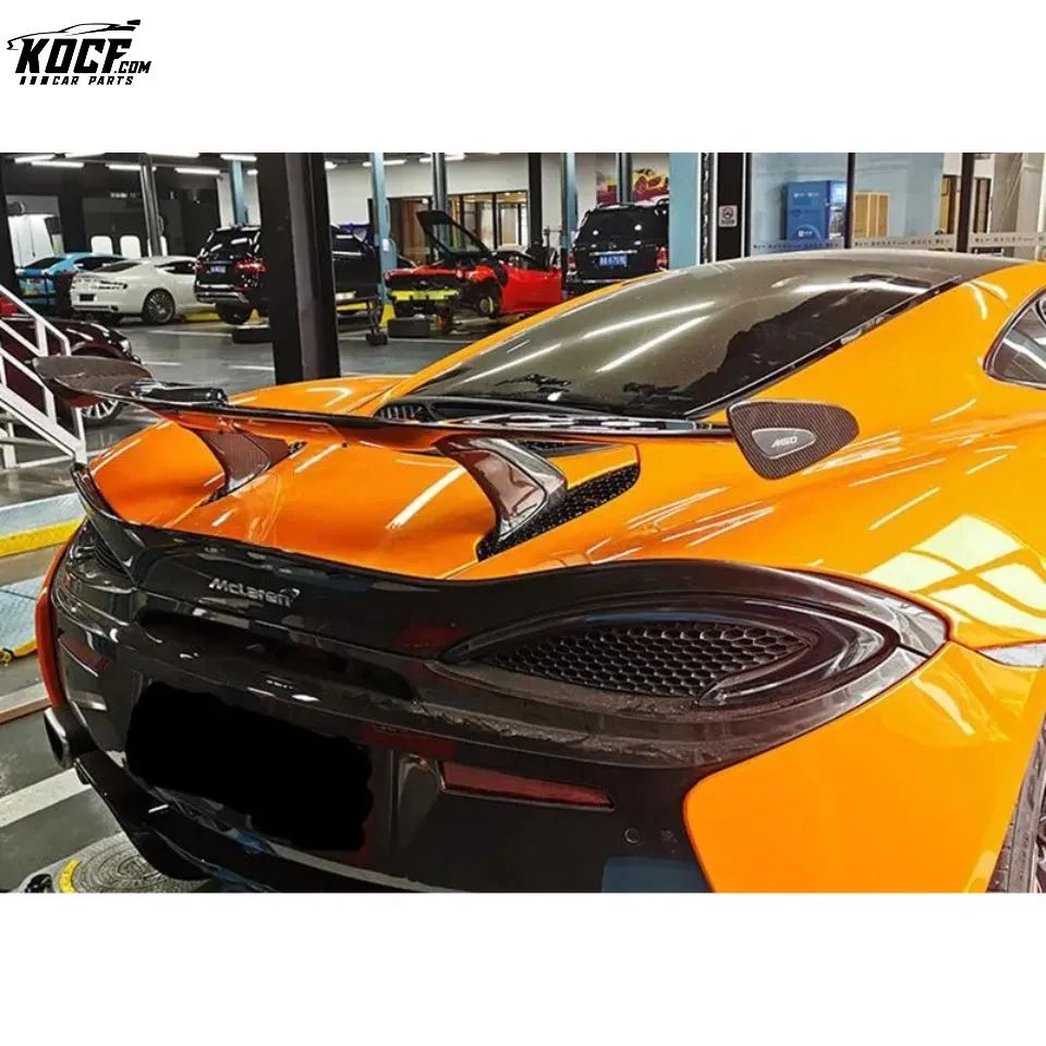 Dry Carbon OEM Style Carbon Fiber Rear Spoiler GT wing For McLaren 570S