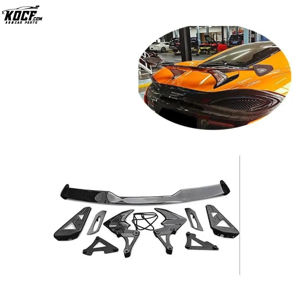 Dry Carbon OEM Style Carbon Fiber Rear Spoiler GT wing For McLaren 570S