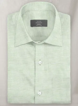 Dublin Mint Green Linen Shirt