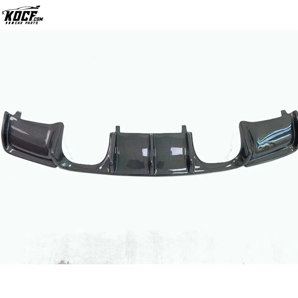 E92 E93 M3 Diffuser VRS GTS-V Style CARBON FIBER REAR BUMPER DIFFUSER LIP FOR BMW E92 M3 2008 09 10 11 12