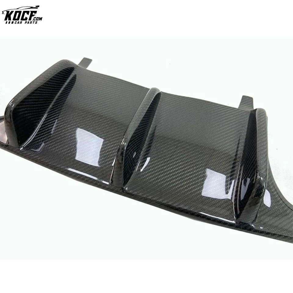 E92 E93 M3 Diffuser VRS GTS-V Style CARBON FIBER REAR BUMPER DIFFUSER LIP FOR BMW E92 M3 2008 09 10 11 12