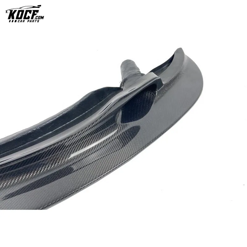 E9X M3 GT4 Style carbon fiber front bumper spoiler lip splitter for BMW E92 E93 M3 08-13