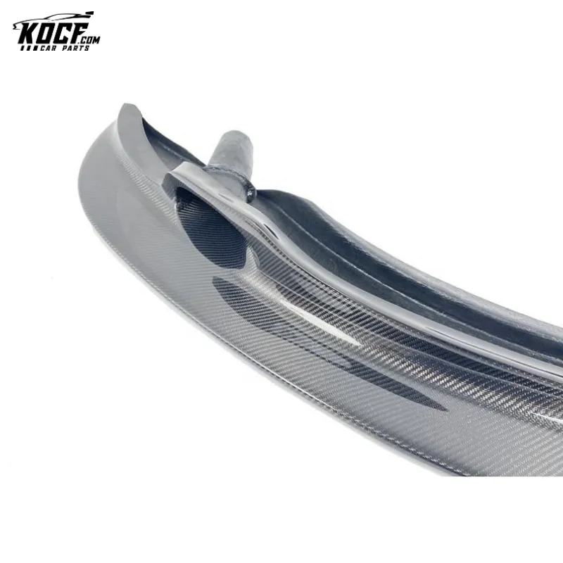 E9X M3 GT4 Style carbon fiber front bumper spoiler lip splitter for BMW E92 E93 M3 08-13