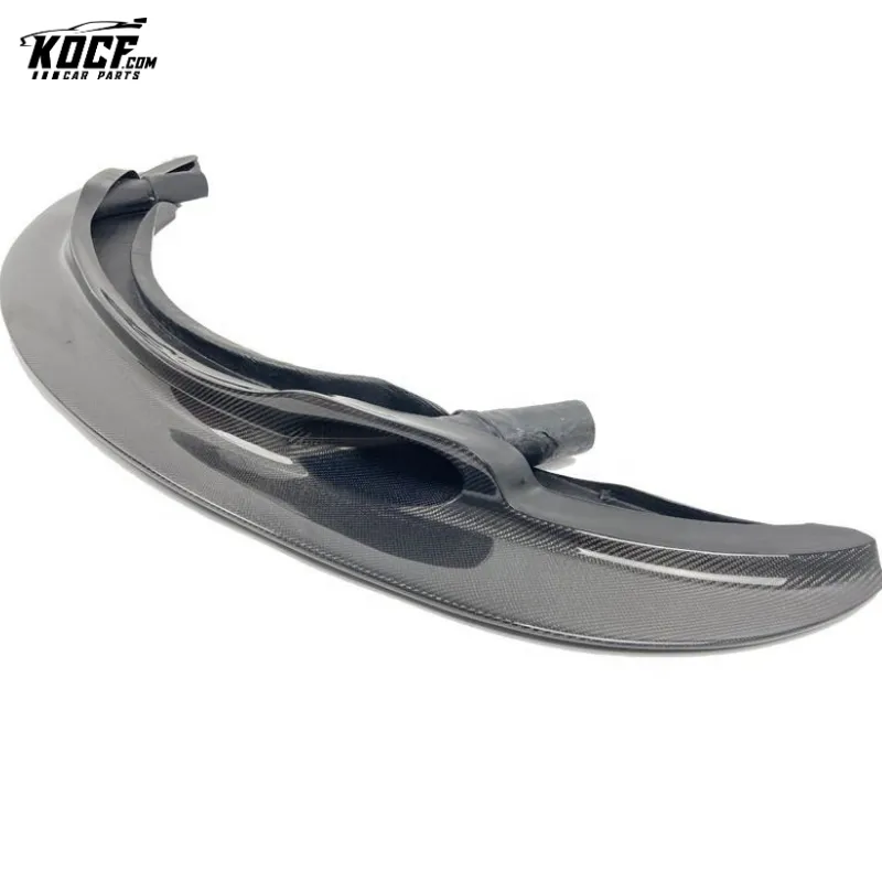 E9X M3 GT4 Style carbon fiber front bumper spoiler lip splitter for BMW E92 E93 M3 08-13