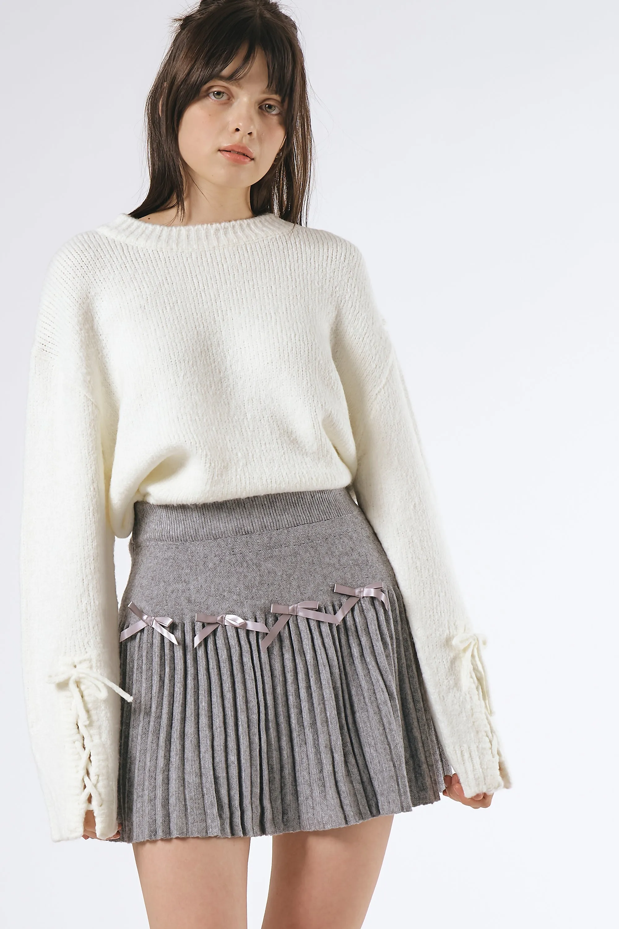 Elia Knitted Mini Skirt