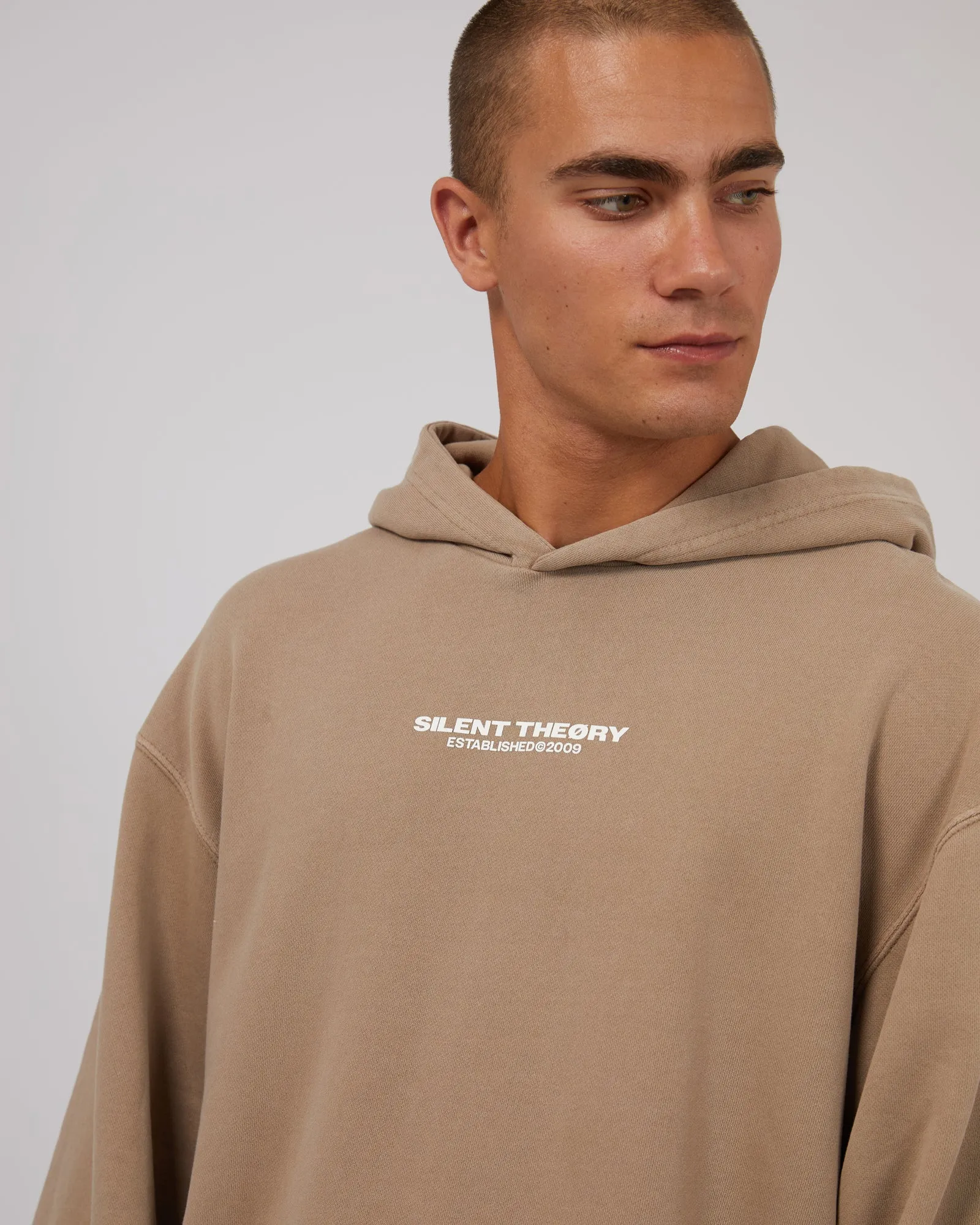 Essential Theory Hoodie Tan