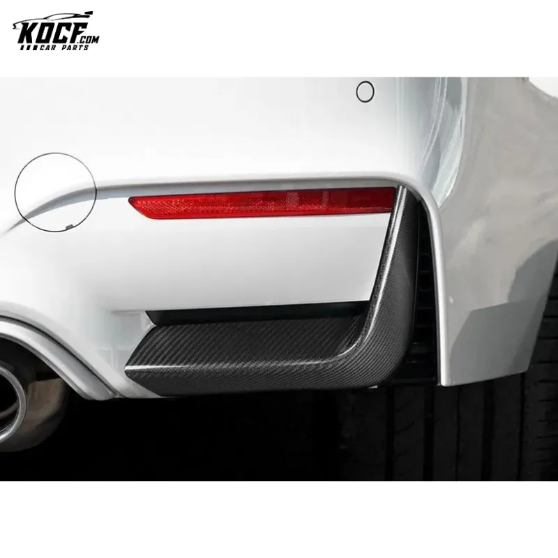 F82 M4 M performance Style carbon fiber Rear bumper splitter Flap For BMW F8X F80 F82 F83 M3 M4