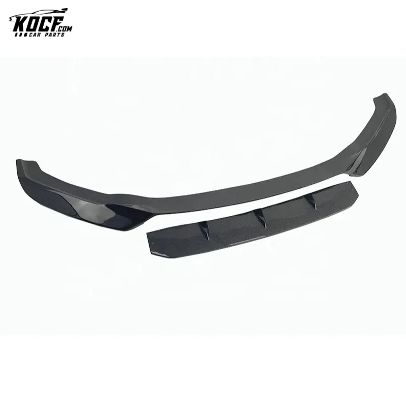 F85 F86 X5M X6M Vor-style Front Lip Splitter Spoiler CAR STYLING F85 Carbon Fiber Front Bumper fit BMW