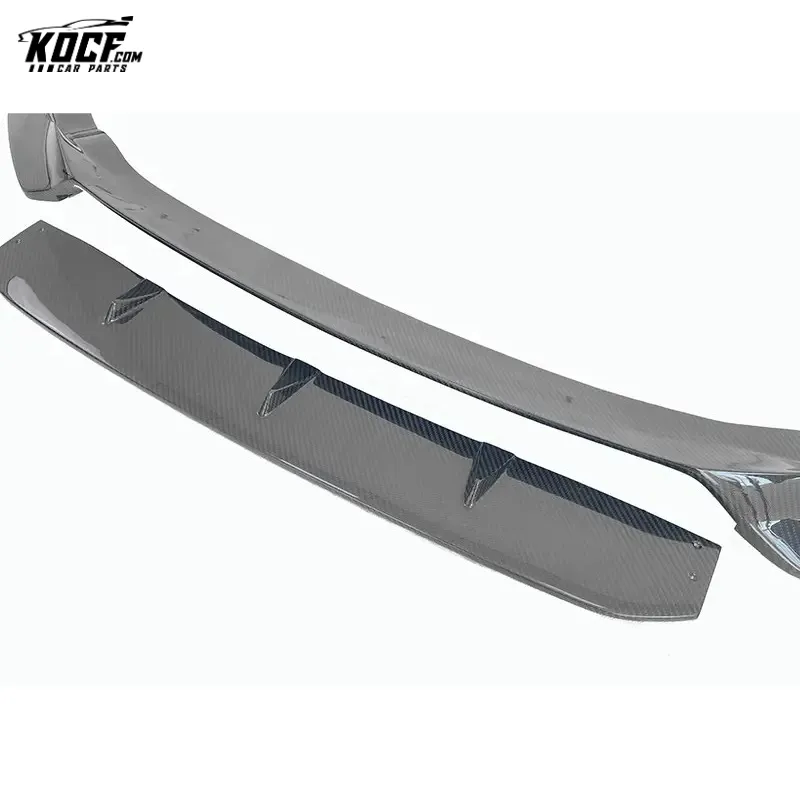 F85 F86 X5M X6M Vor-style Front Lip Splitter Spoiler CAR STYLING F85 Carbon Fiber Front Bumper fit BMW