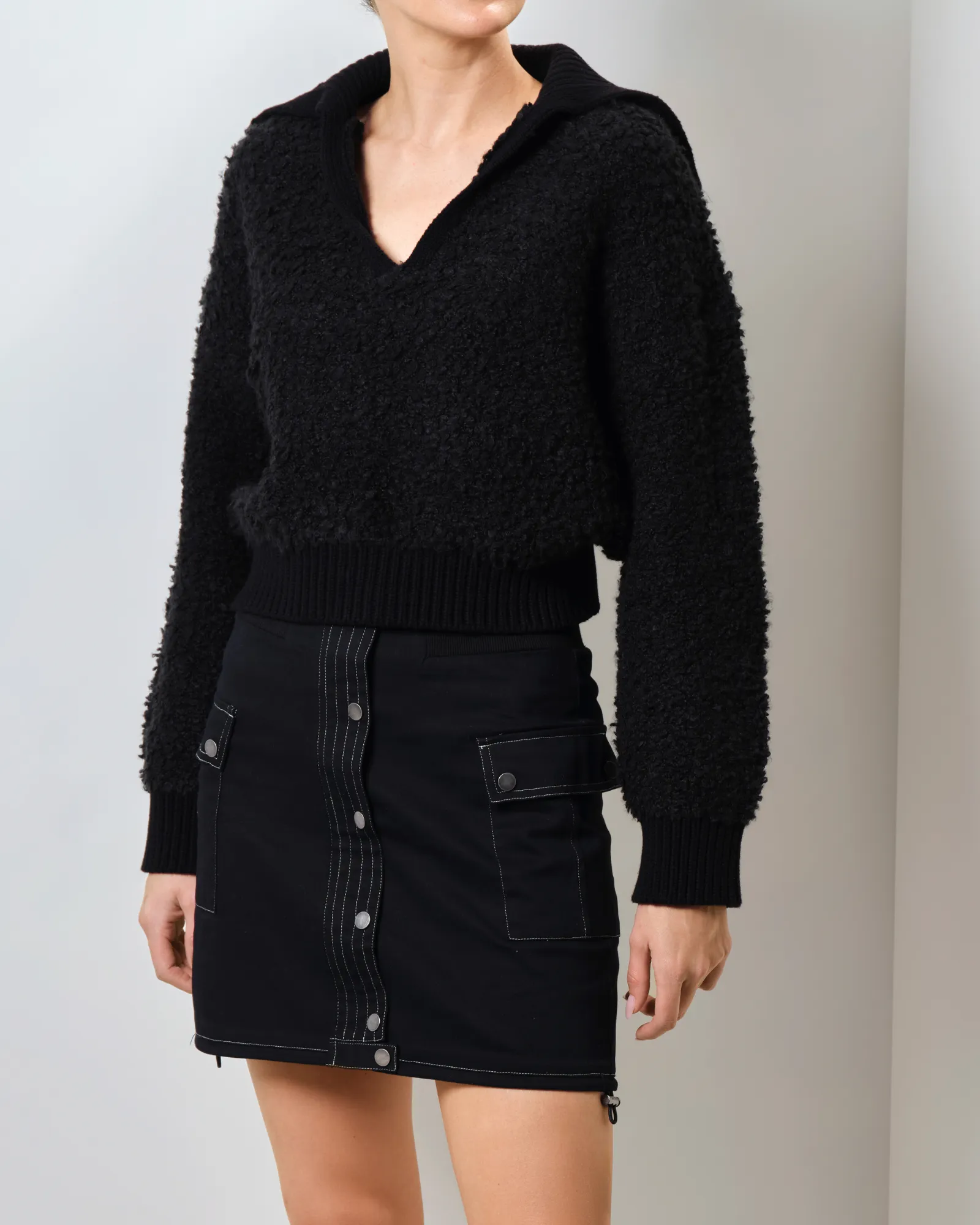 Fjord Knit Jumper - Black