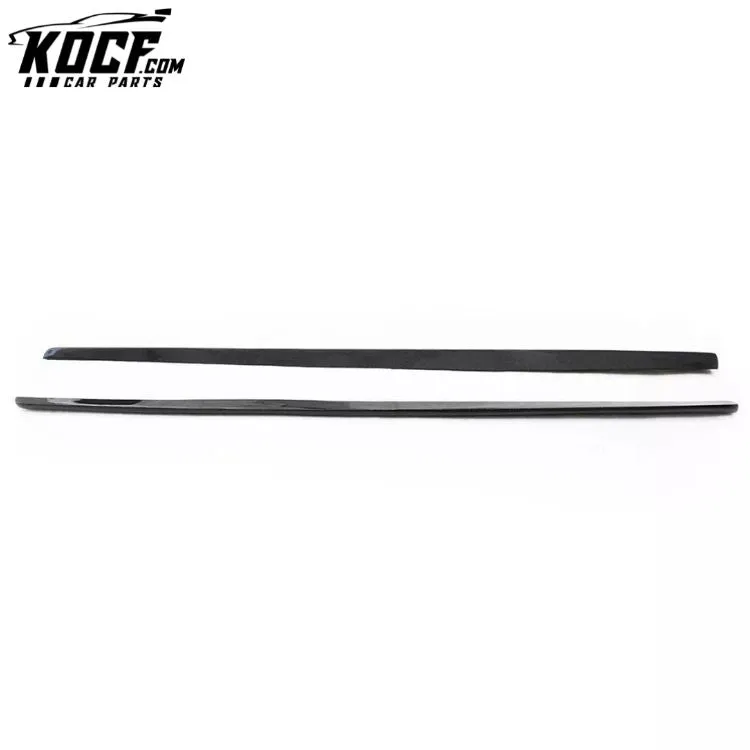 For BMW 1 Ser F20 M-TECH M135i Carbon Fiber Side Skirt 2012-2018 Body Kit Exterior Side Bumper Decorate Extension Trim