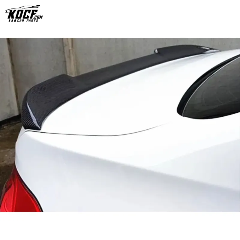 For BMW F80 F82 G80 G82 M3 M4 CS style Carbon Fiber Rear Trunk Lid Spoiler