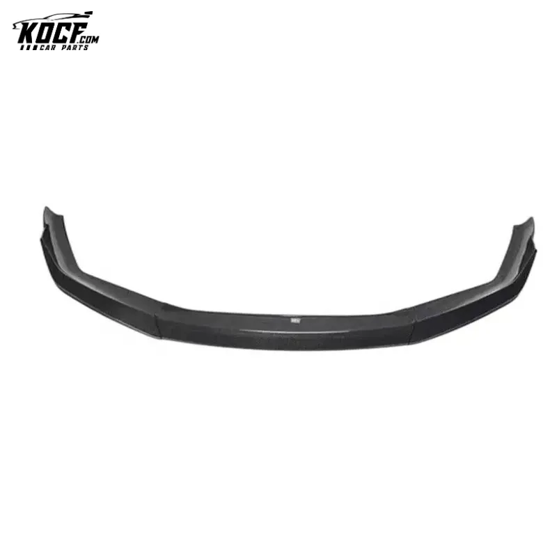 Front Bumper Spoiler Splitter Lip fit for 2021 BMW F90 M5 3-PC CS Style Carbon Fiber LCI Front Bumper Spoiler Splitter