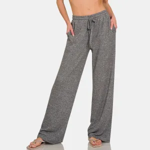 Haven Drawstring Wide Leg Pants