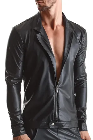 Jacket RMGiorgio001 Black by Regnes Fetish Planet