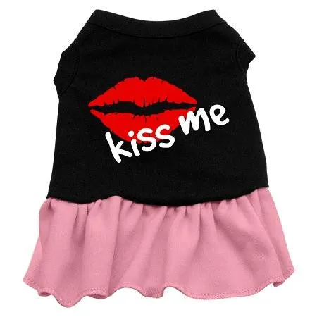 Kiss Me Dresses Black with Pink XXXL (20)