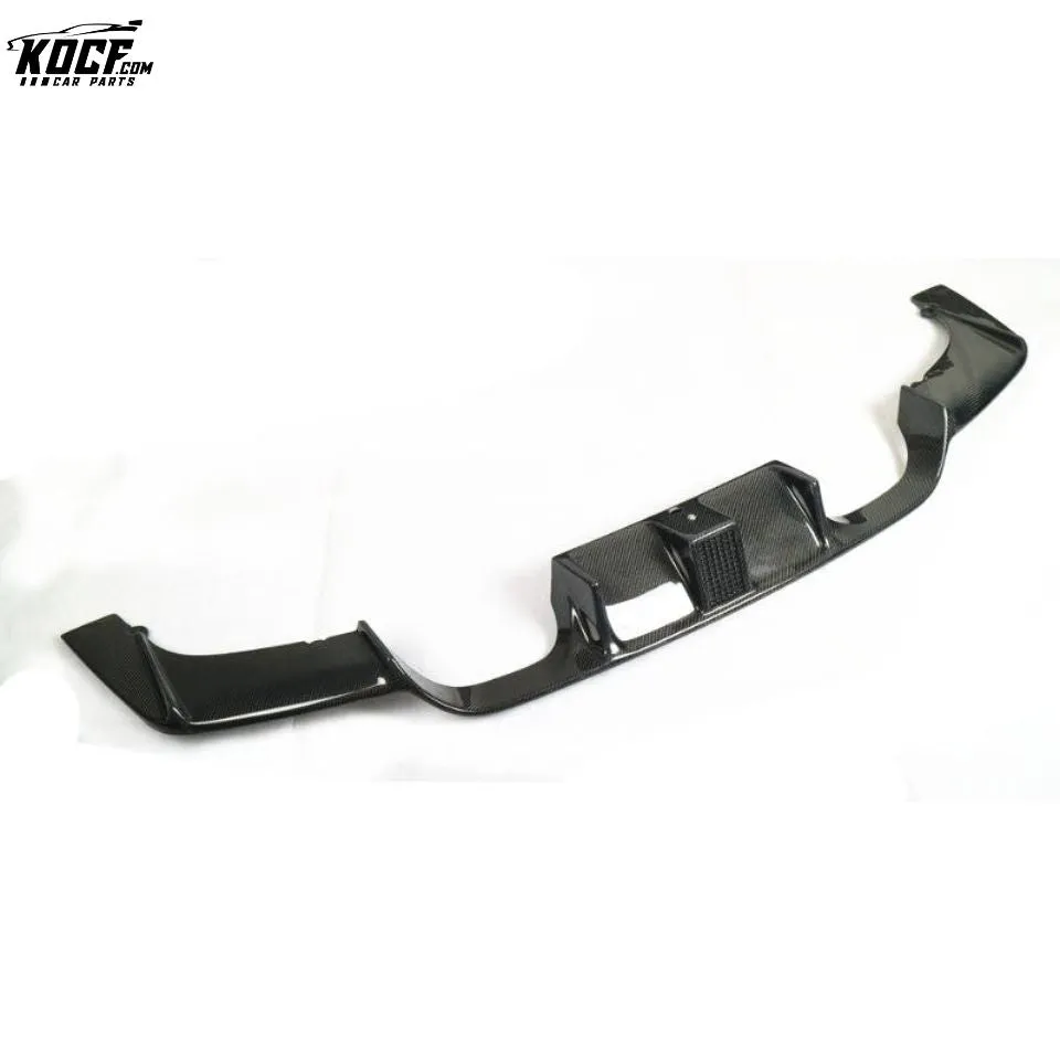 Kolhen Style carbon fiber rear diffuser with LED light for BMW F80 F82 M3 M4