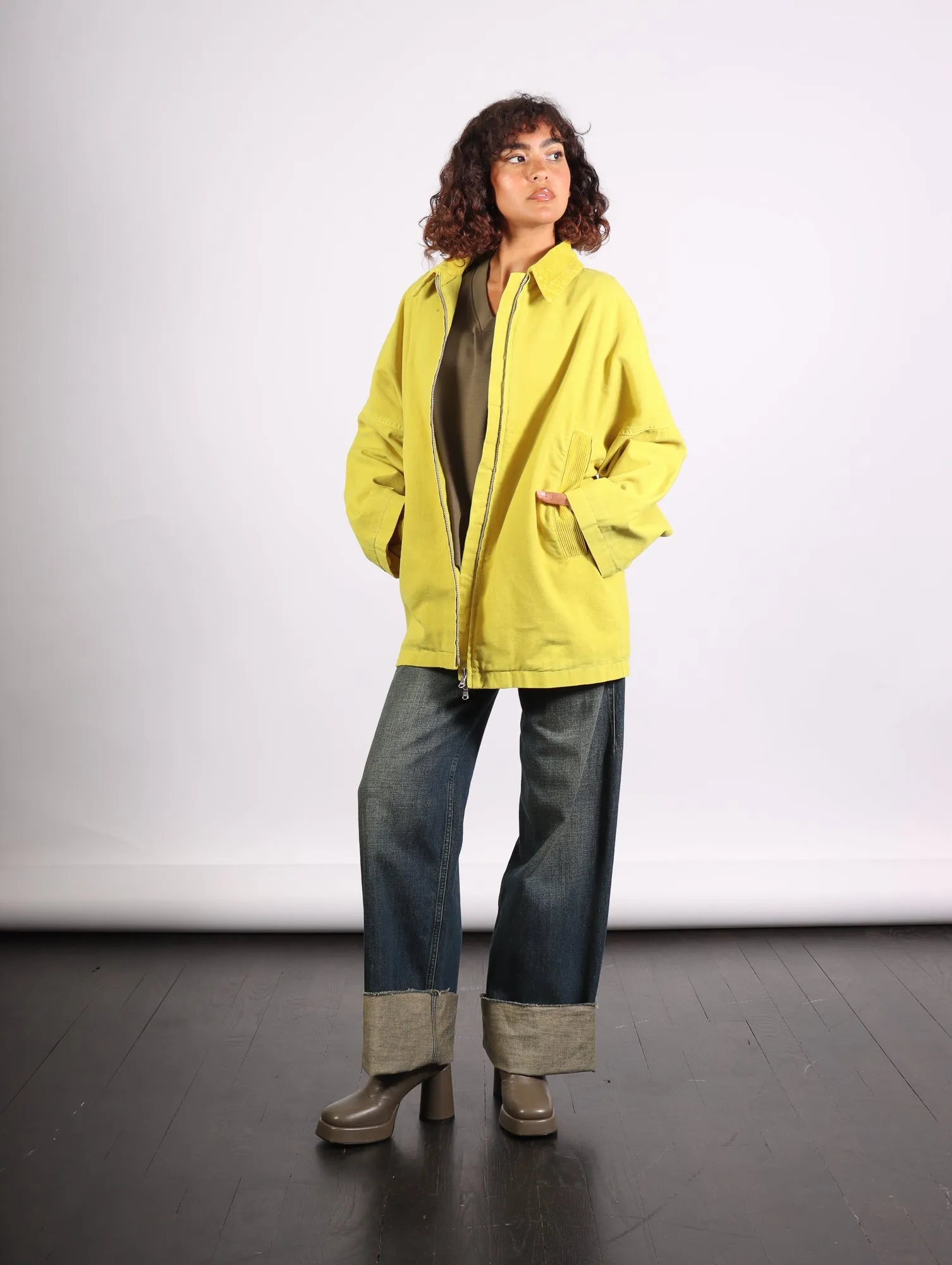 Lagardi Jacket in Citron by Rachel Comey