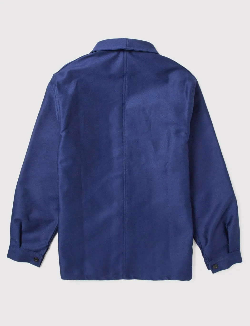 Le Laboureur Moleskin Work Jacket - Navy Blue