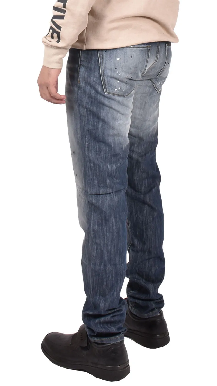 Mens Denim Jeans Pat