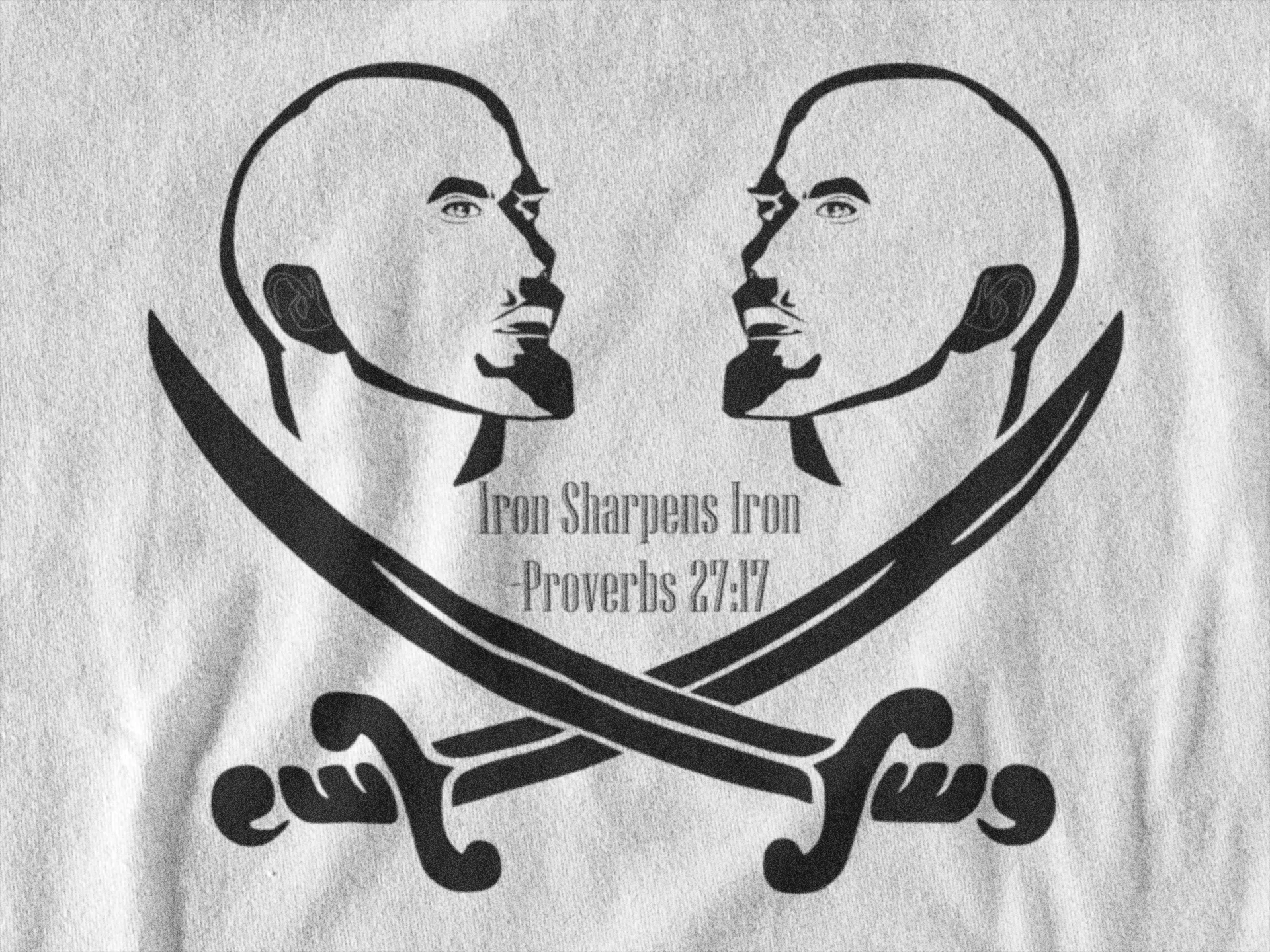 Mens Iron Sharpens Iron T-Shirt