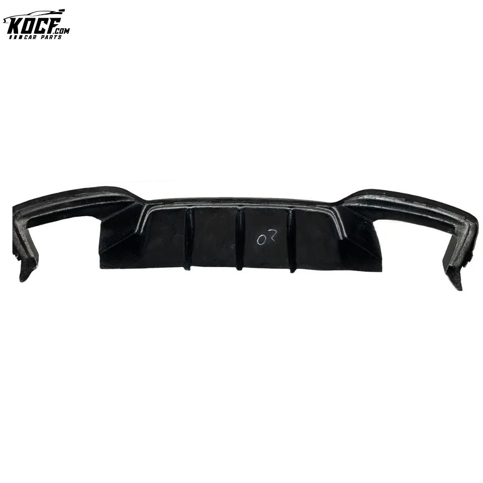 MP style Carbon Fiber Rear Bumper Spoiler Diffuser Lip For BMW F06 F12 F13 M6 Coupe Sedan