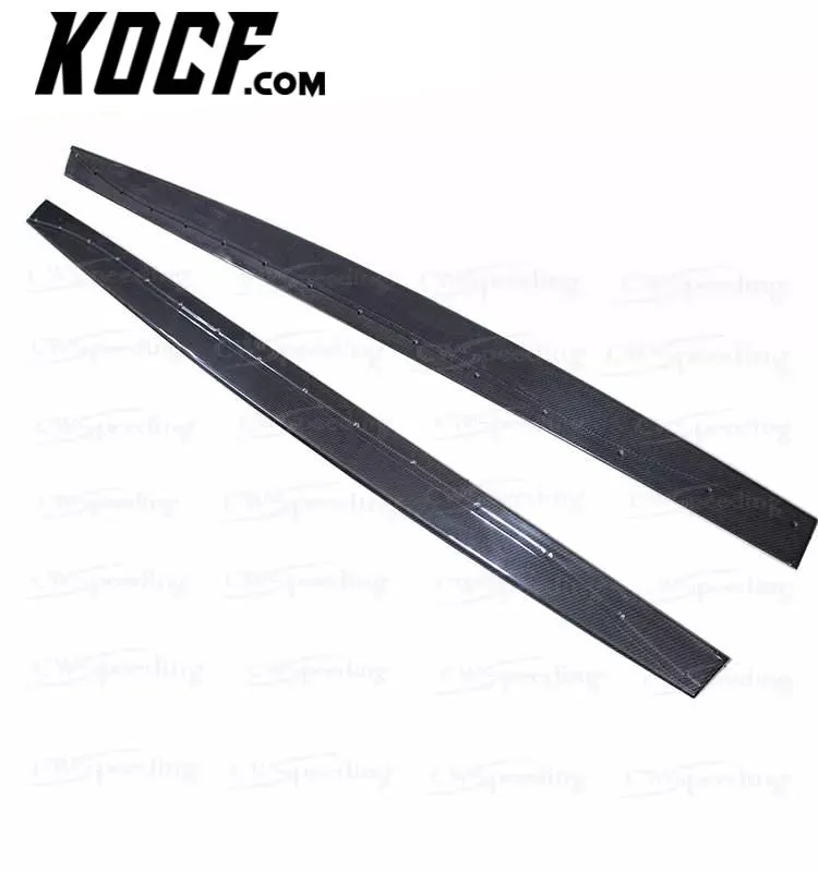 MP STYLE CARBON FIBER SIDE SKIRTS FOR BMW 4 SERIES F82 F83 M3 M4 BODYKIT