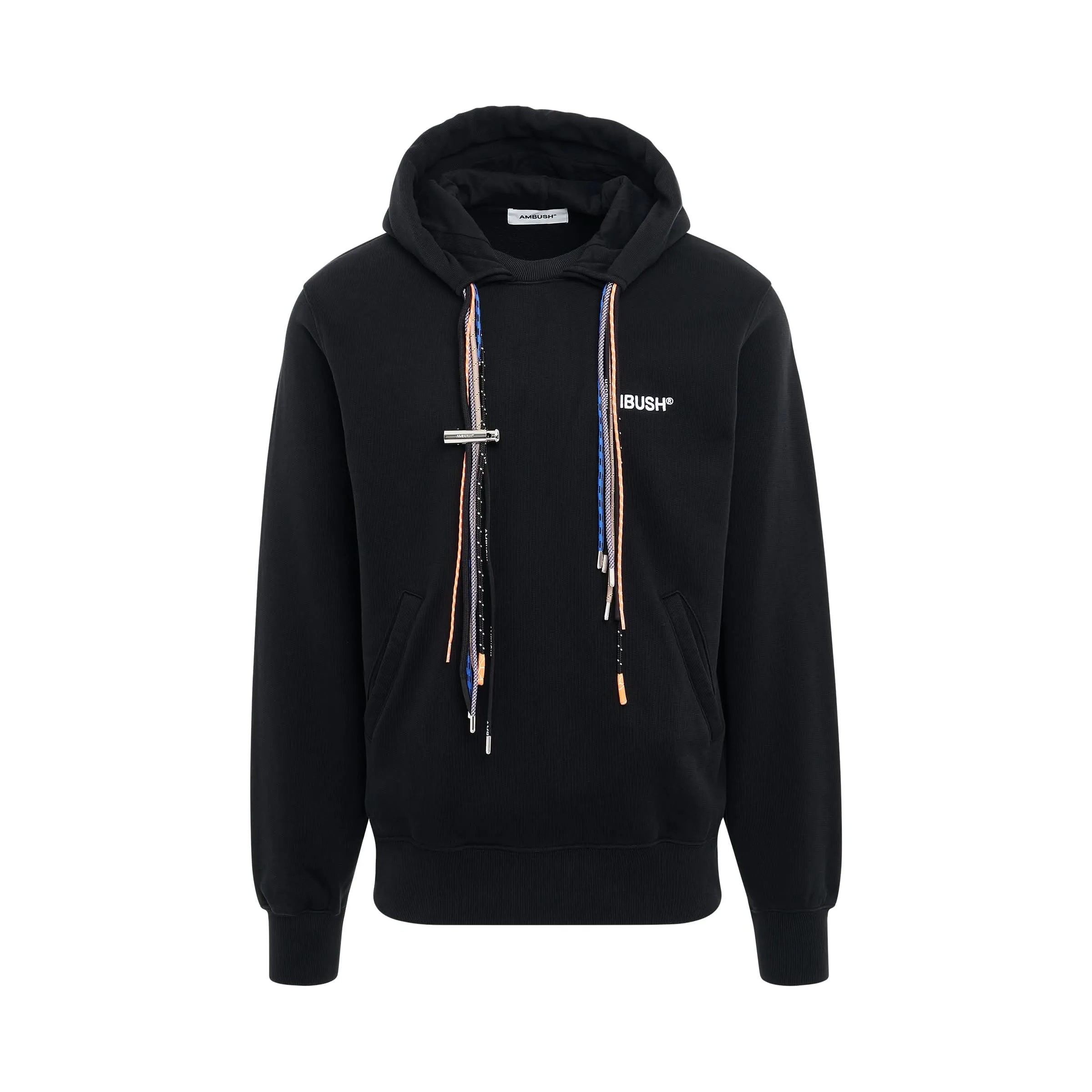 Multicord Hoodie Black/Multicolour