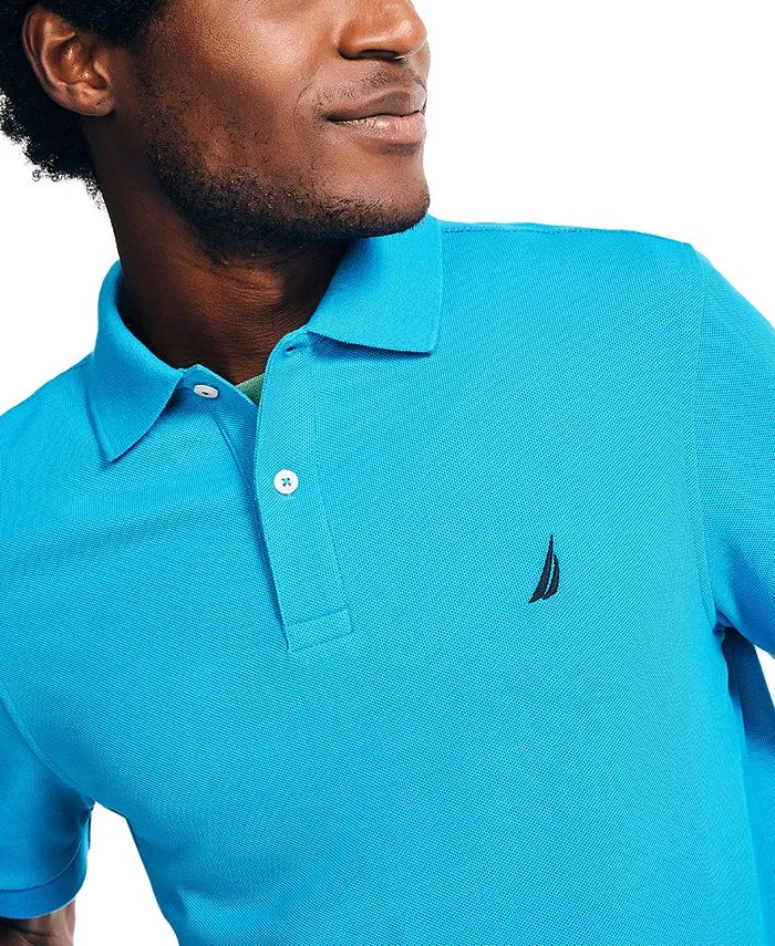 Nautica Men's Regular Fit Polo Shirt in Turq Isle