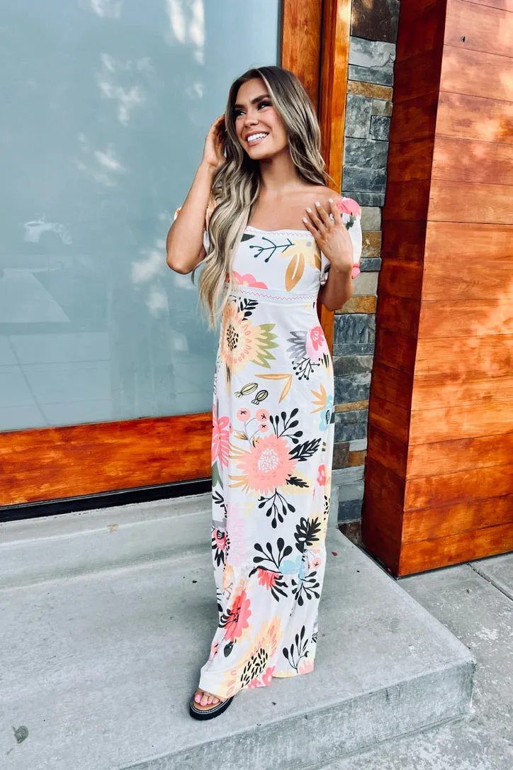 Paradise Cove Floral Maxi Dress