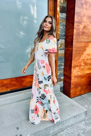 Paradise Cove Floral Maxi Dress